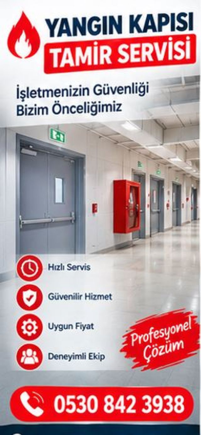 Sultanbeyli Yangın Kapısı Tamir Servisi